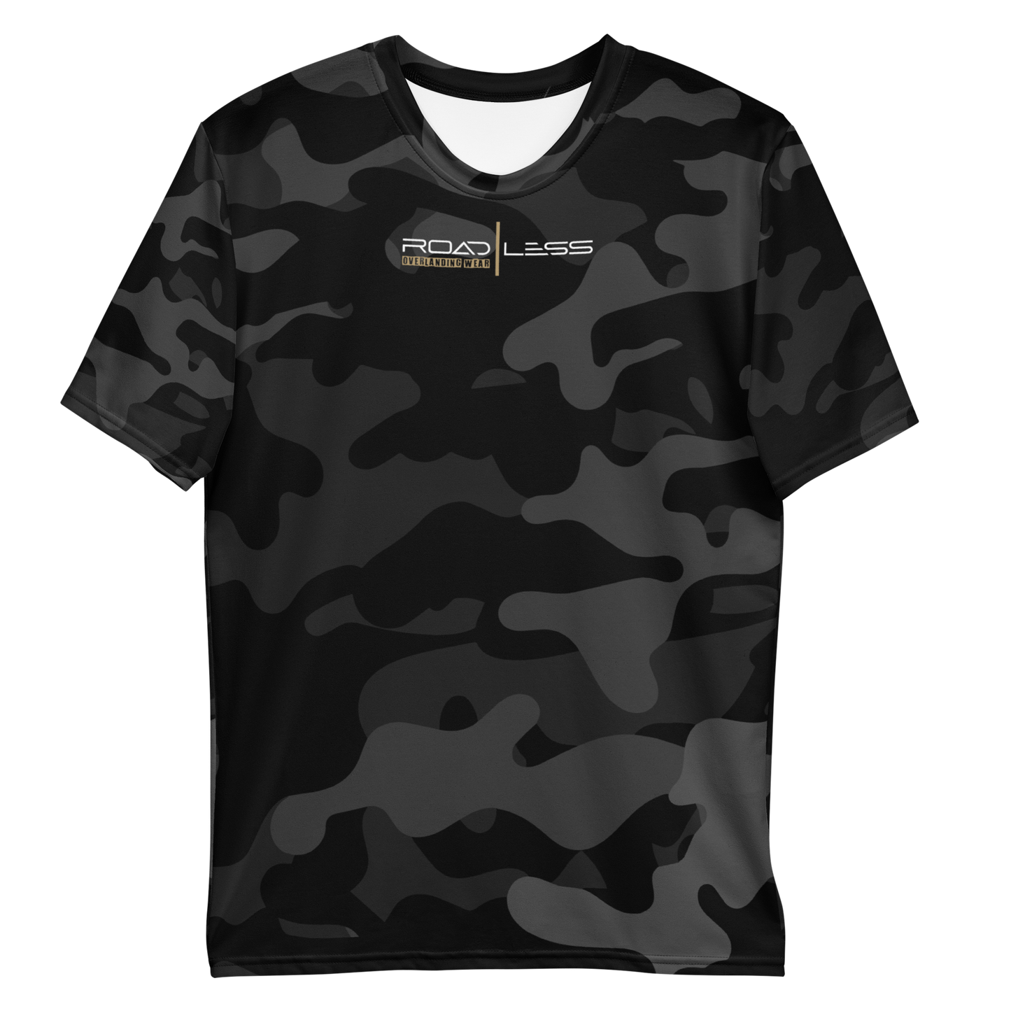 Herren-T-Shirt (black camo Road Less)