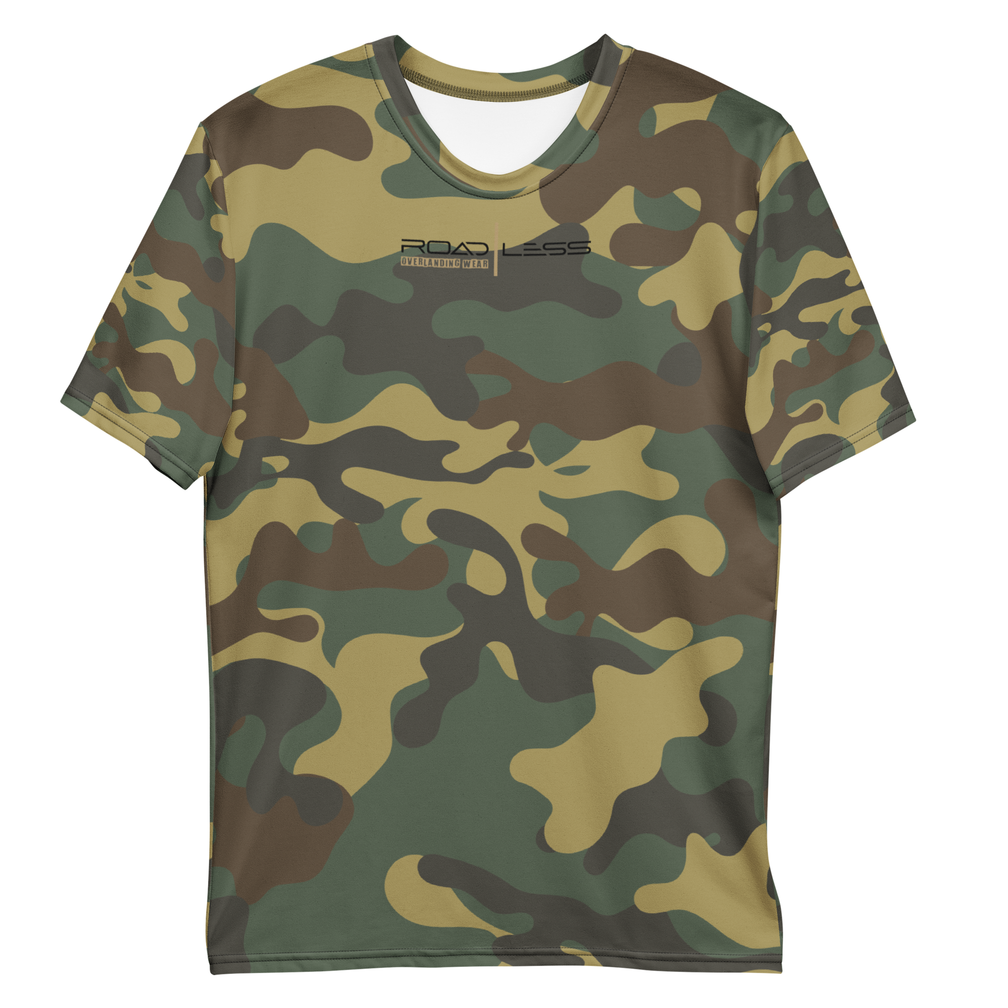 Herren-T-Shirt (green camo Road Less)