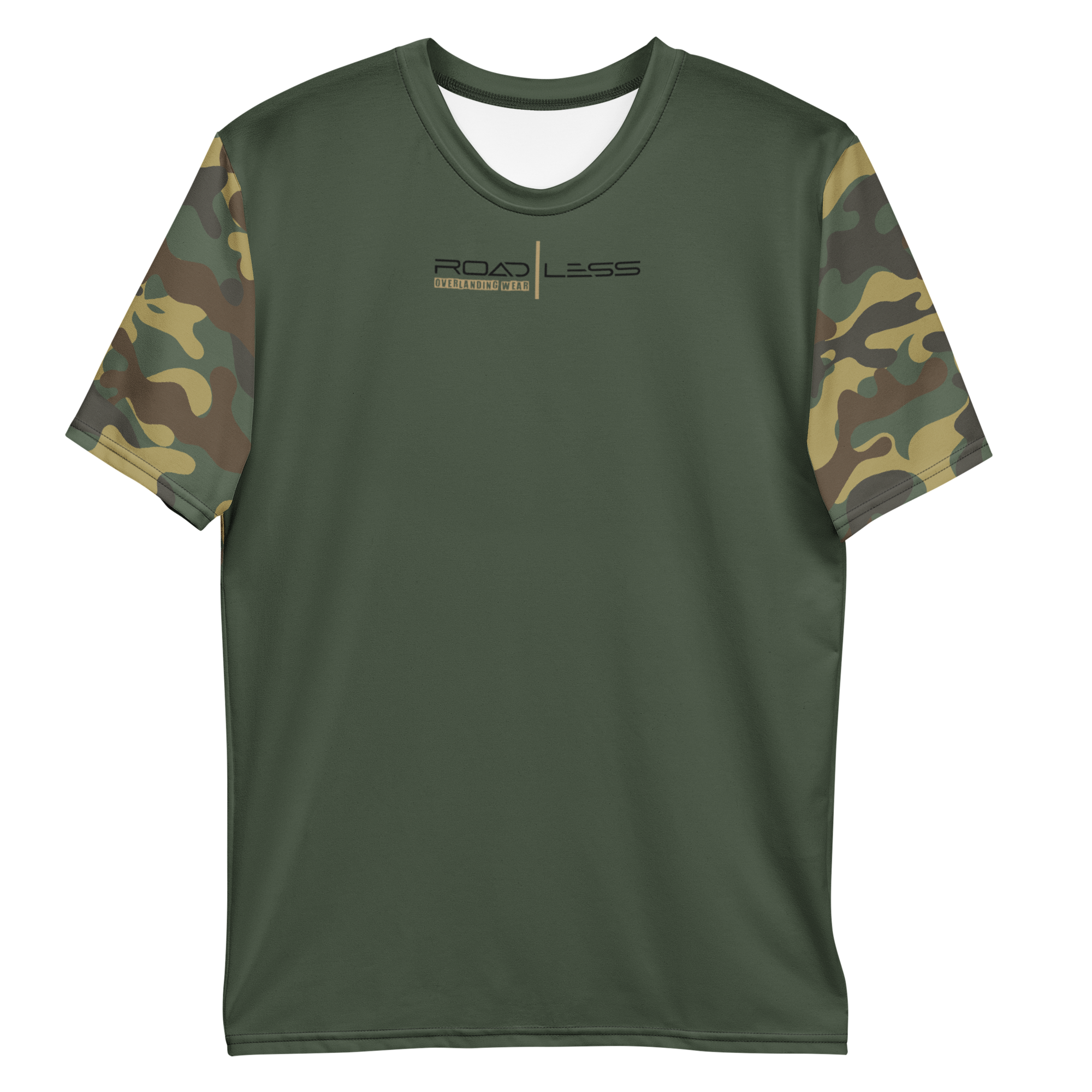 Herren-T-Shirt (light green camo Road Less)