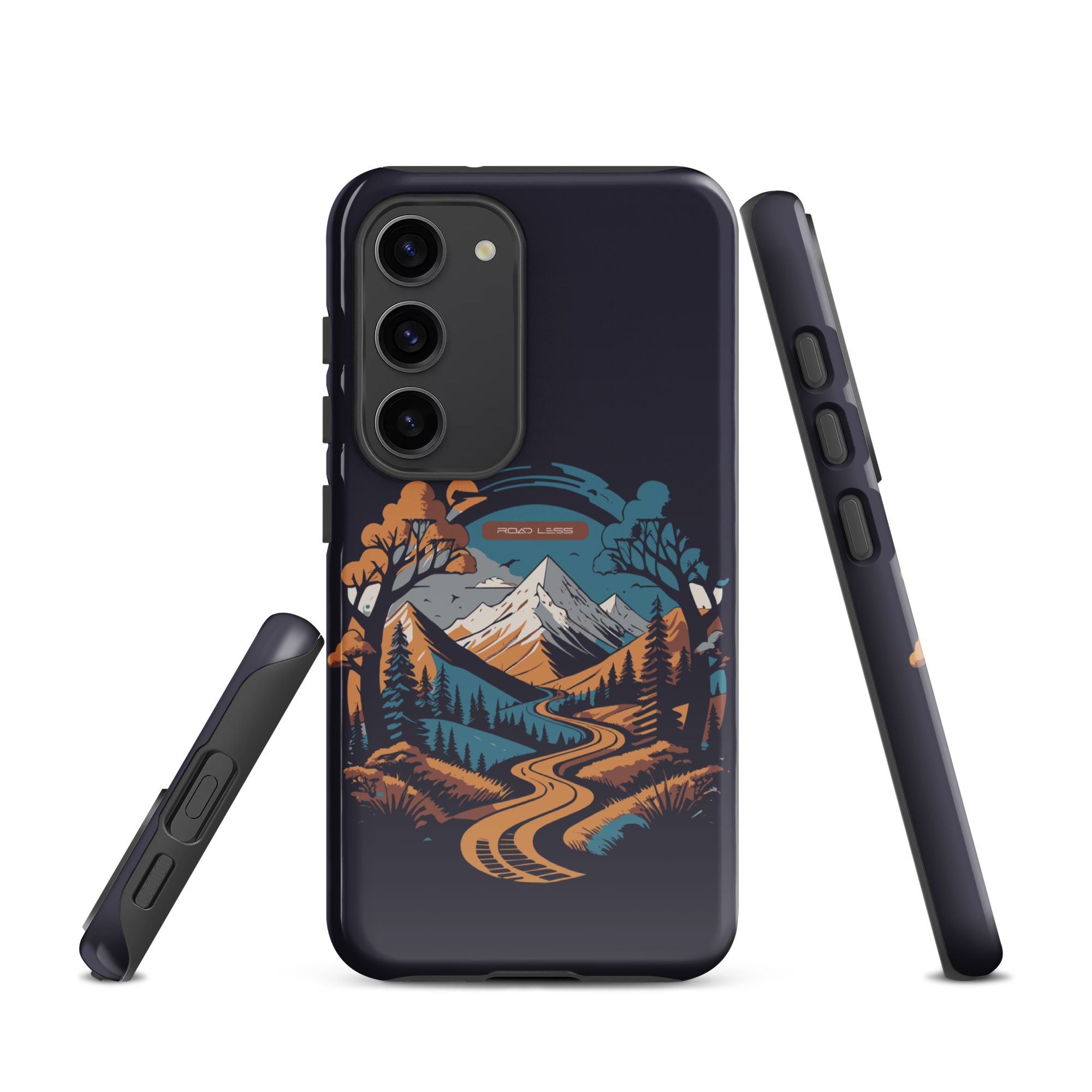 Hardcase Samsung®-Hülle (Mountains Gravel Road)
