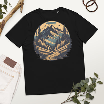 Unisex-Bio-Baumwoll-T-Shirt (Sand Road)