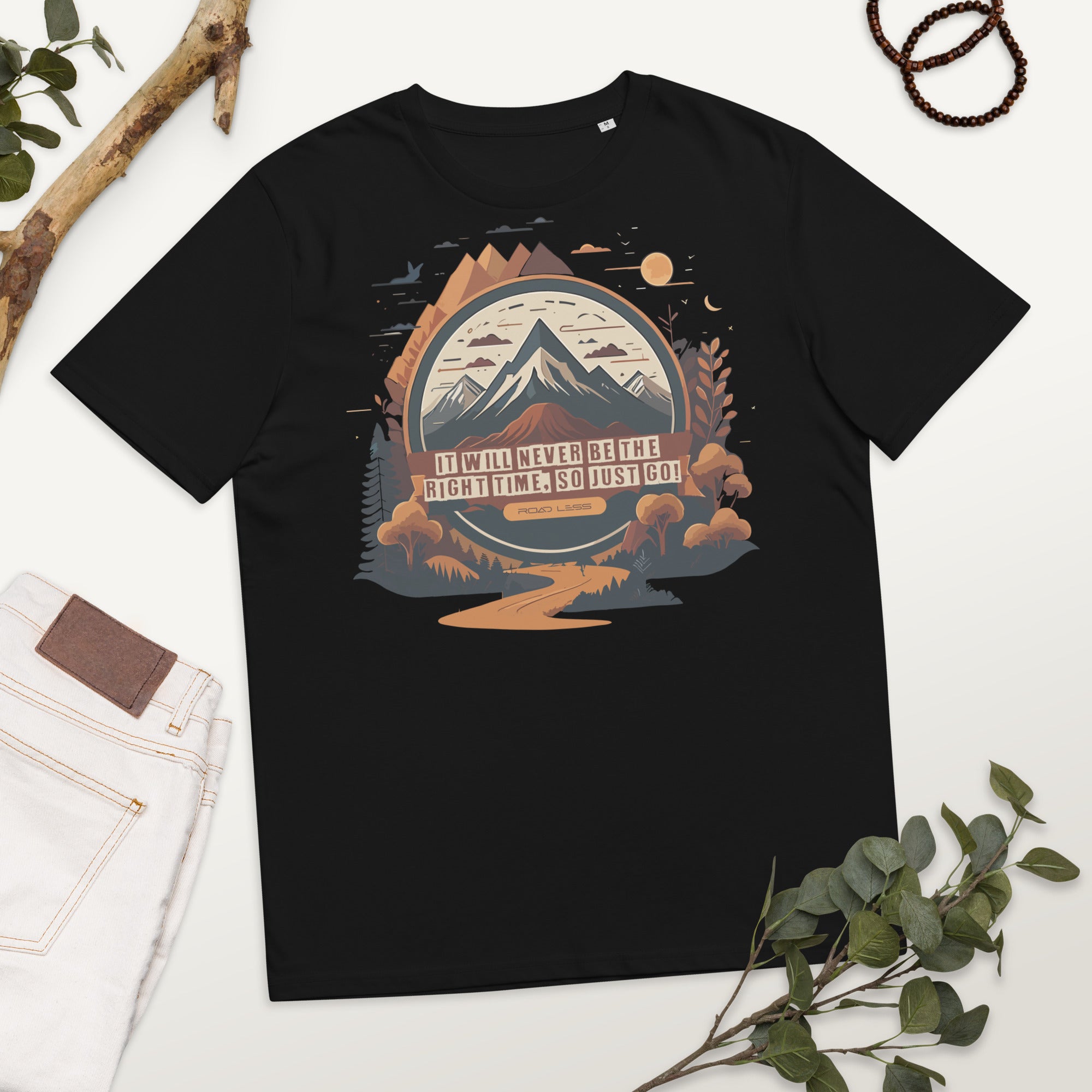 Unisex-Bio-Baumwoll-T-Shirt (it will never be...)
