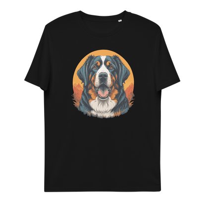 Unisex-Bio-Baumwoll-T-Shirt (Berner Sennenhund)