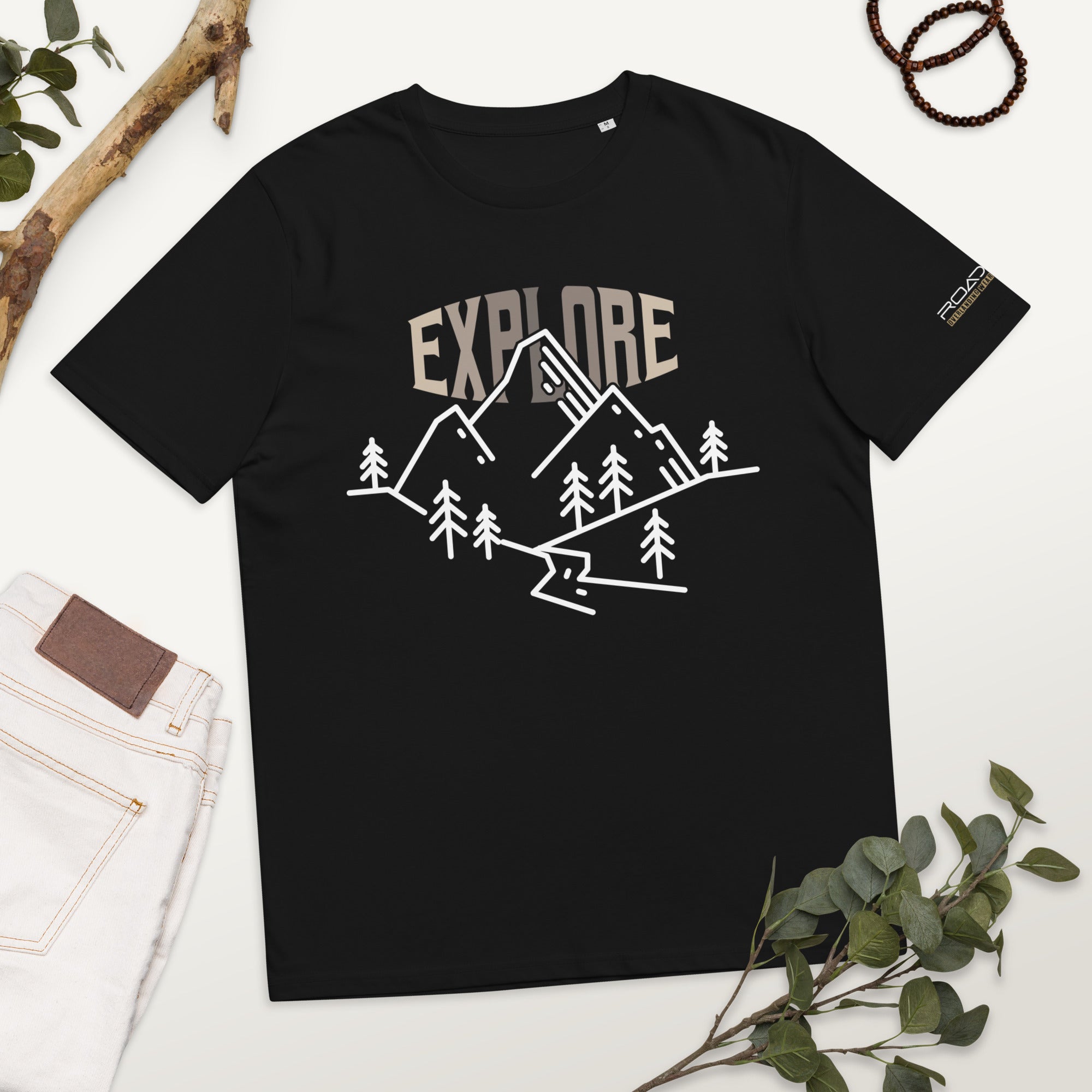 Unisex-Bio-Baumwoll-T-Shirt (Explore)