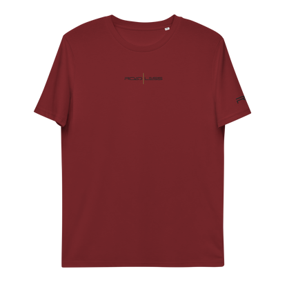 Unisex-Bio-Baumwoll-T-Shirt (Road Less GESTICKT)