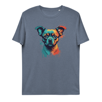 Unisex-Bio-Baumwoll-T-Shirt (Chihuahua)