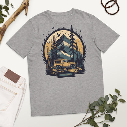 Unisex-Bio-Baumwoll-T-Shirt (Forest Overland)