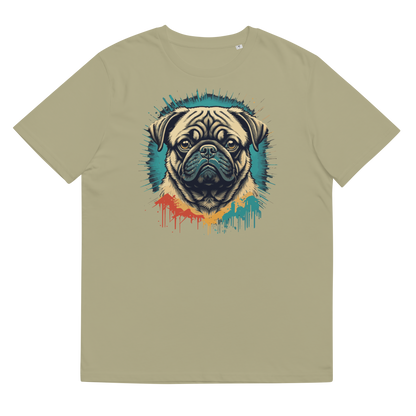 Unisex-Bio-Baumwoll-T-Shirt (Mops)