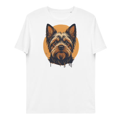 Unisex-Bio-Baumwoll-T-Shirt (Yorkshire Terrier)