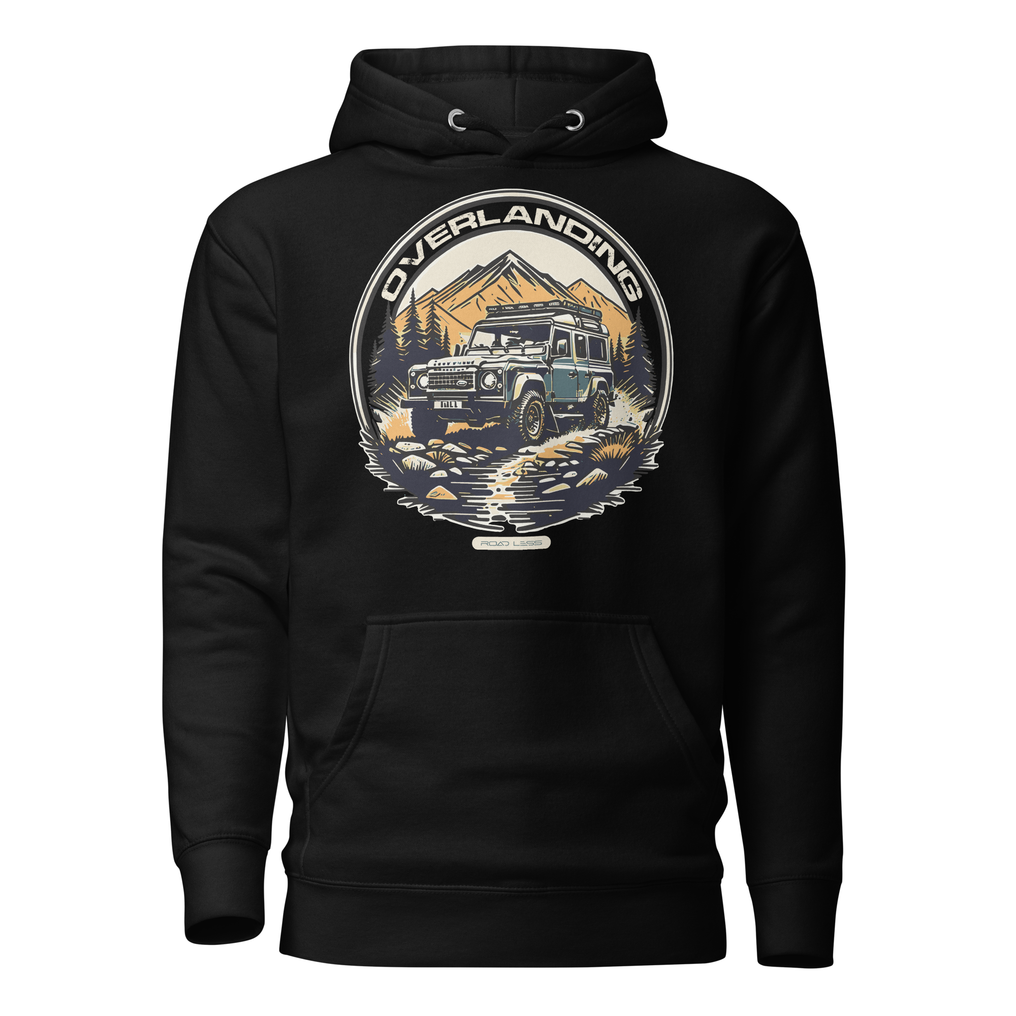 Unisex-Kapuzenpullover (Overland Defender)